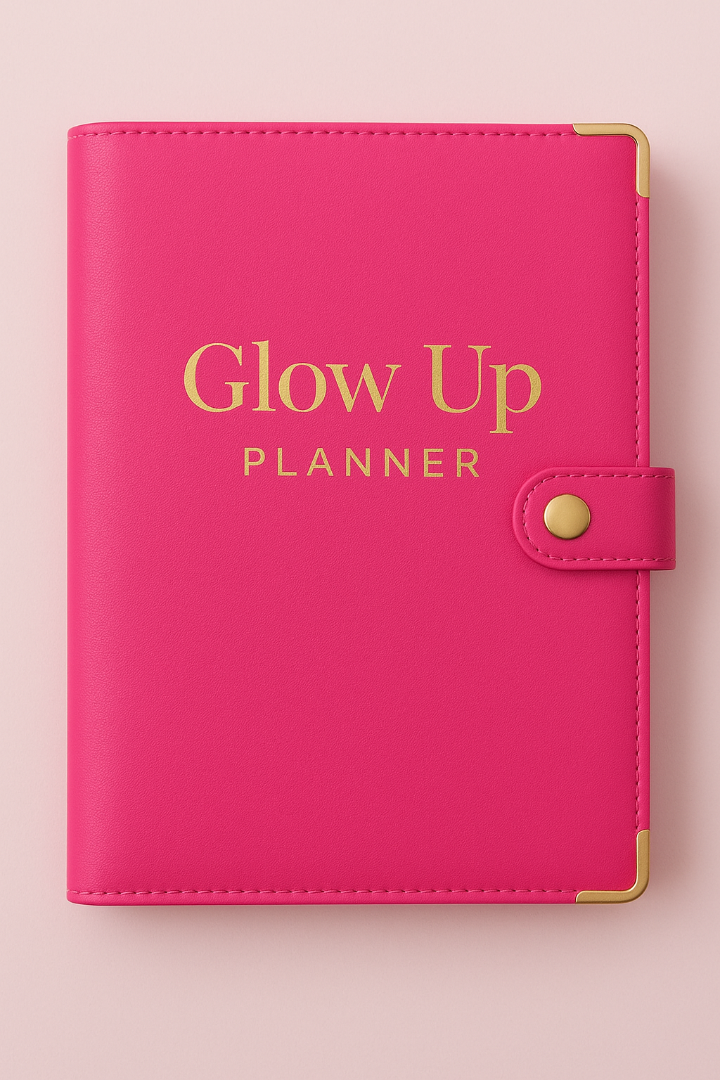 Glow Up Collection Luxe 3-Piece Planner Set for Your Mind, Routine & Goals
